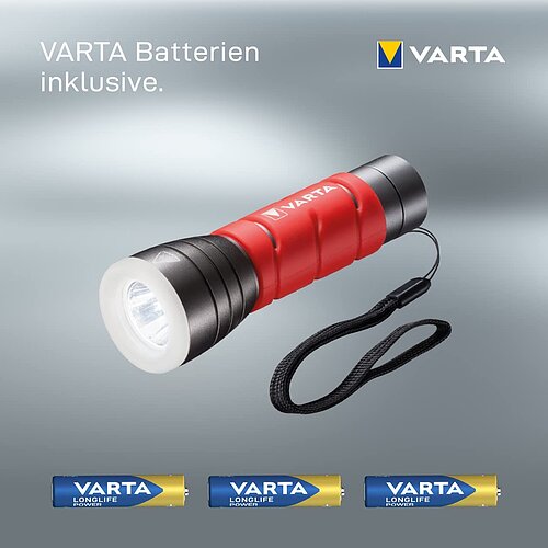 Varta Outdoor Sports F10 Taschenlampe 17627 - inkl. Batterien