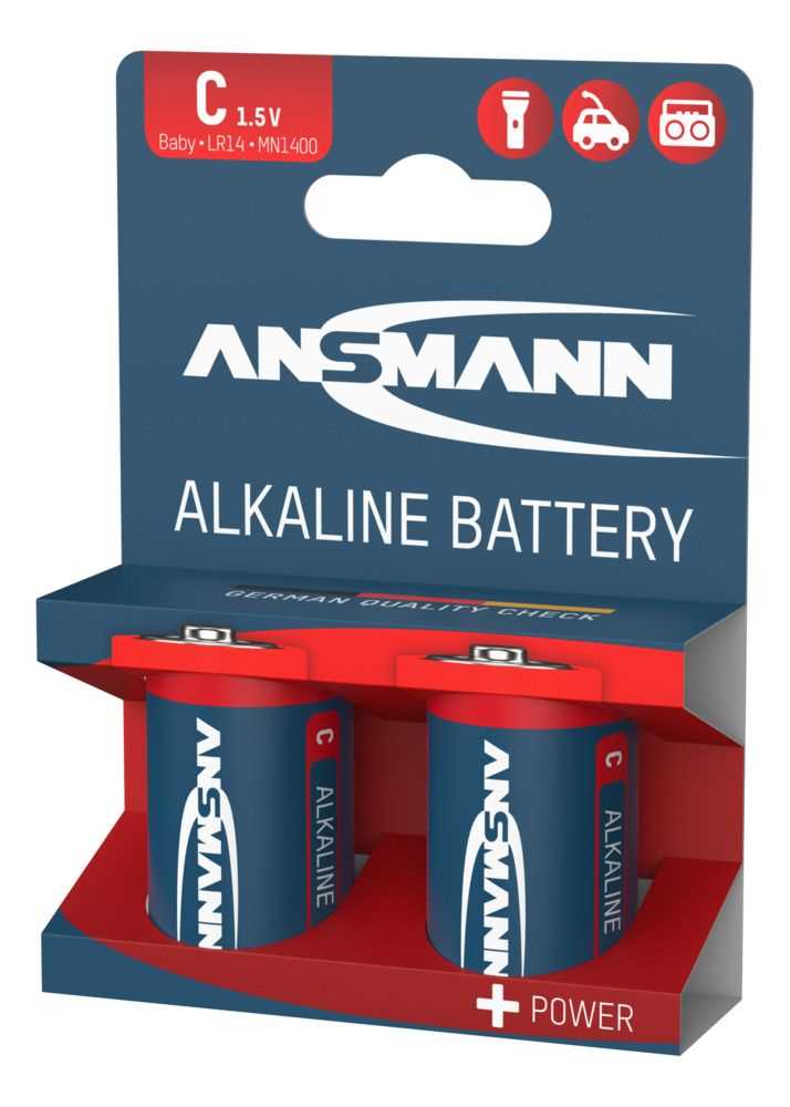 Ansmann Red Baby C LR14 Alkaline - 2er Verpackung