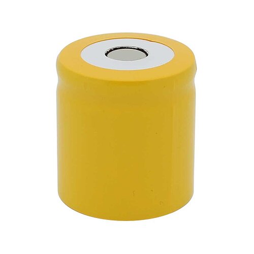 Mexcel D-1/2D2200H NiCd-Akku 2200mAh 1/2 Mono imSchrumpfschlauch hochtemperatur