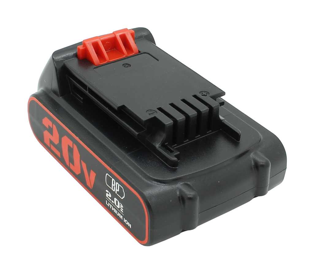 Werkzeugakku LiIon 20V 2,0Ah ersetzt Black & Decker LB20 Werkzeugakku LiIon 20V 2,0Ah ersetzt Black & Decker LB20