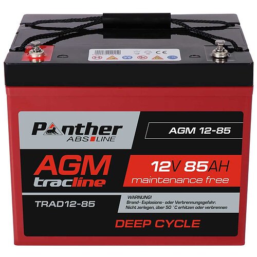 Panther tracline AGM Deep Cycle 12V 85Ah Panther tracline AGM Deep Cycle 12V 85Ah