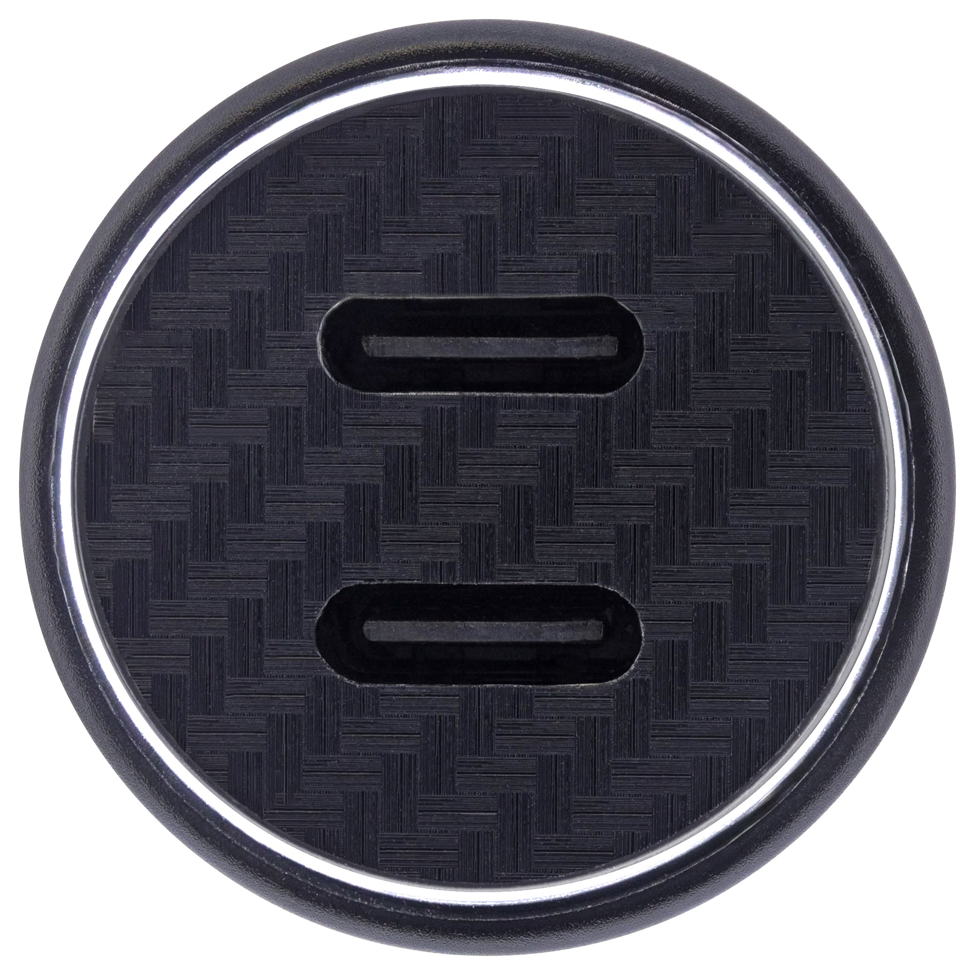 Inline® USB KFZ Stromadapter Power Delivery, 2x USB-C, schwarz