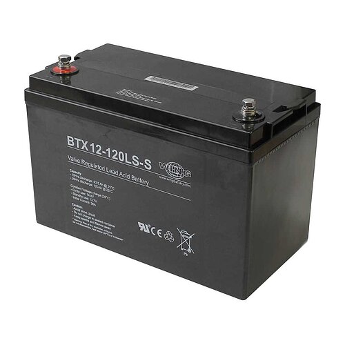 Wing BTX12-120LS-S 12V 126Ah high rate hochstromfähig Wing BTX12-120LS-S 12V 126Ah high rate hochstromfähig