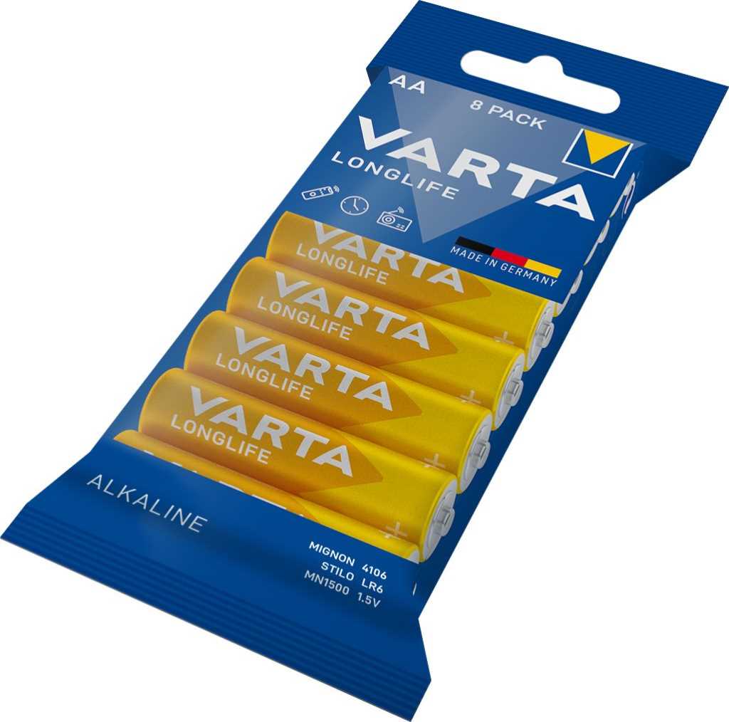 Batterie Alkaline, Mignon, AA, LR06, 1.5V