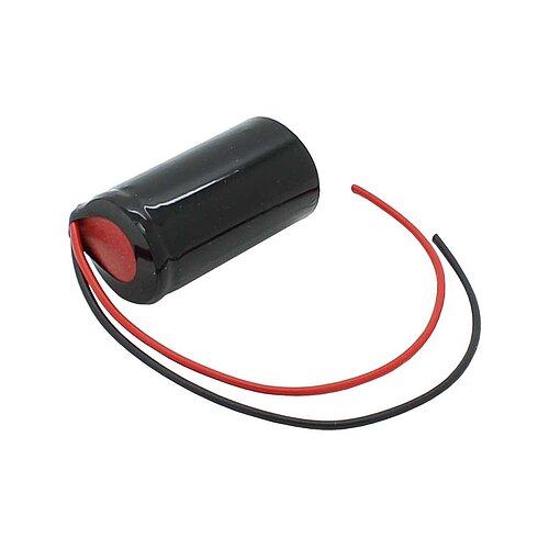 Notleuchtenakku NiCd 1,2V 4500mAh Mono D mit 200mm Kabel Notleuchtenakku NiCd 1,2V 4500mAh Mono D mit 200mm Kabel