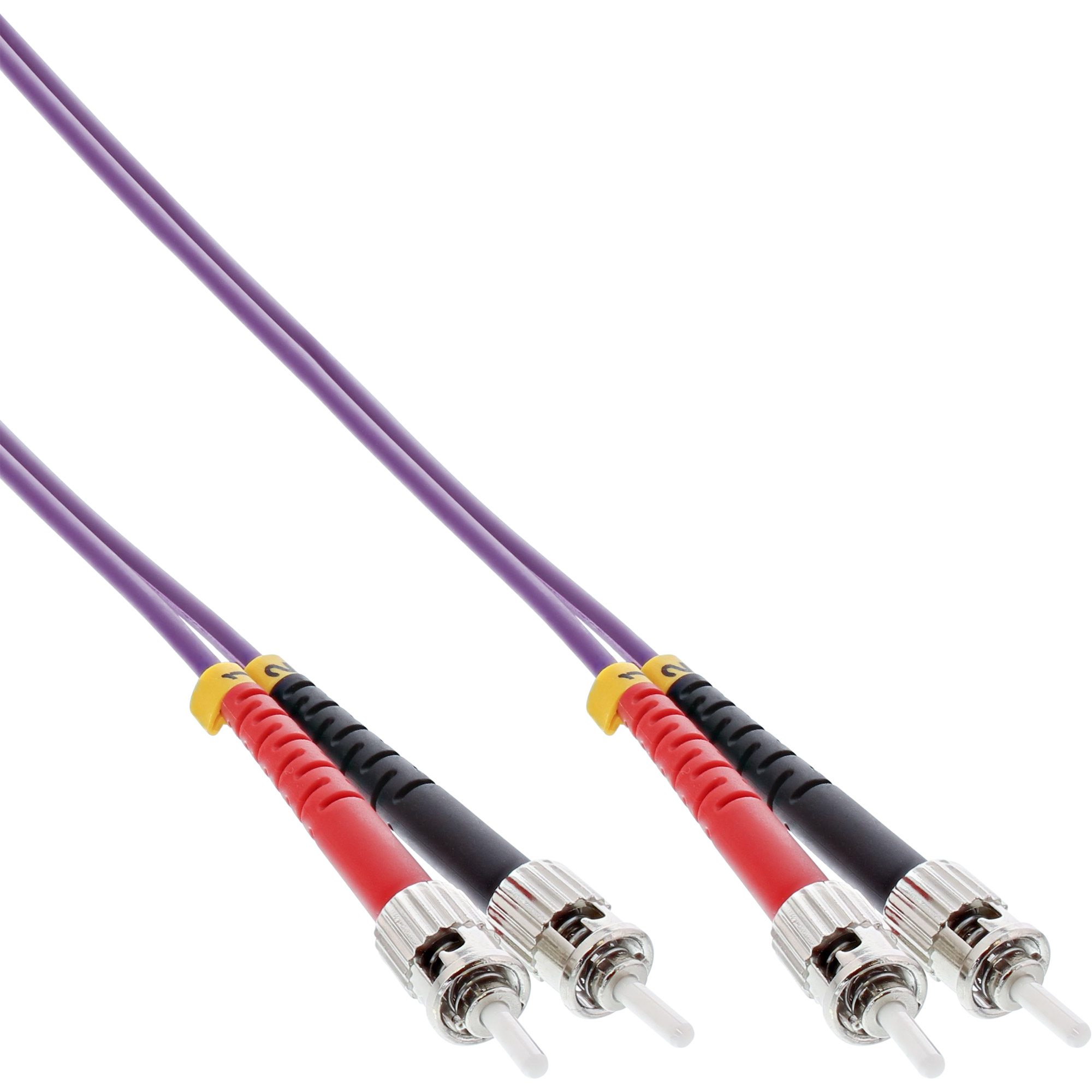 Inline® LWL Duplex Kabel, ST/ST, 50/125µm, OM4, 15m