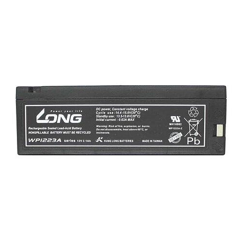 Kung Long WP1223A 12V 2,1Ah ersetzt LC-SA122R3BG, LC-TA122PU Kung Long WP1223A 12V 2,1Ah ersetzt LC-SA122R3BG, LC-TA122PU