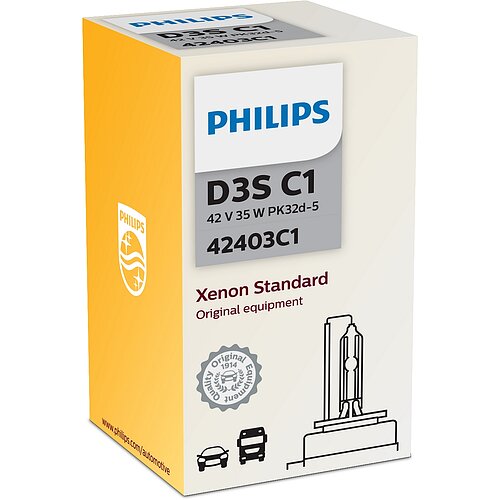 Philips D3S 35W PK32d-5 Standard Xenon 4300K