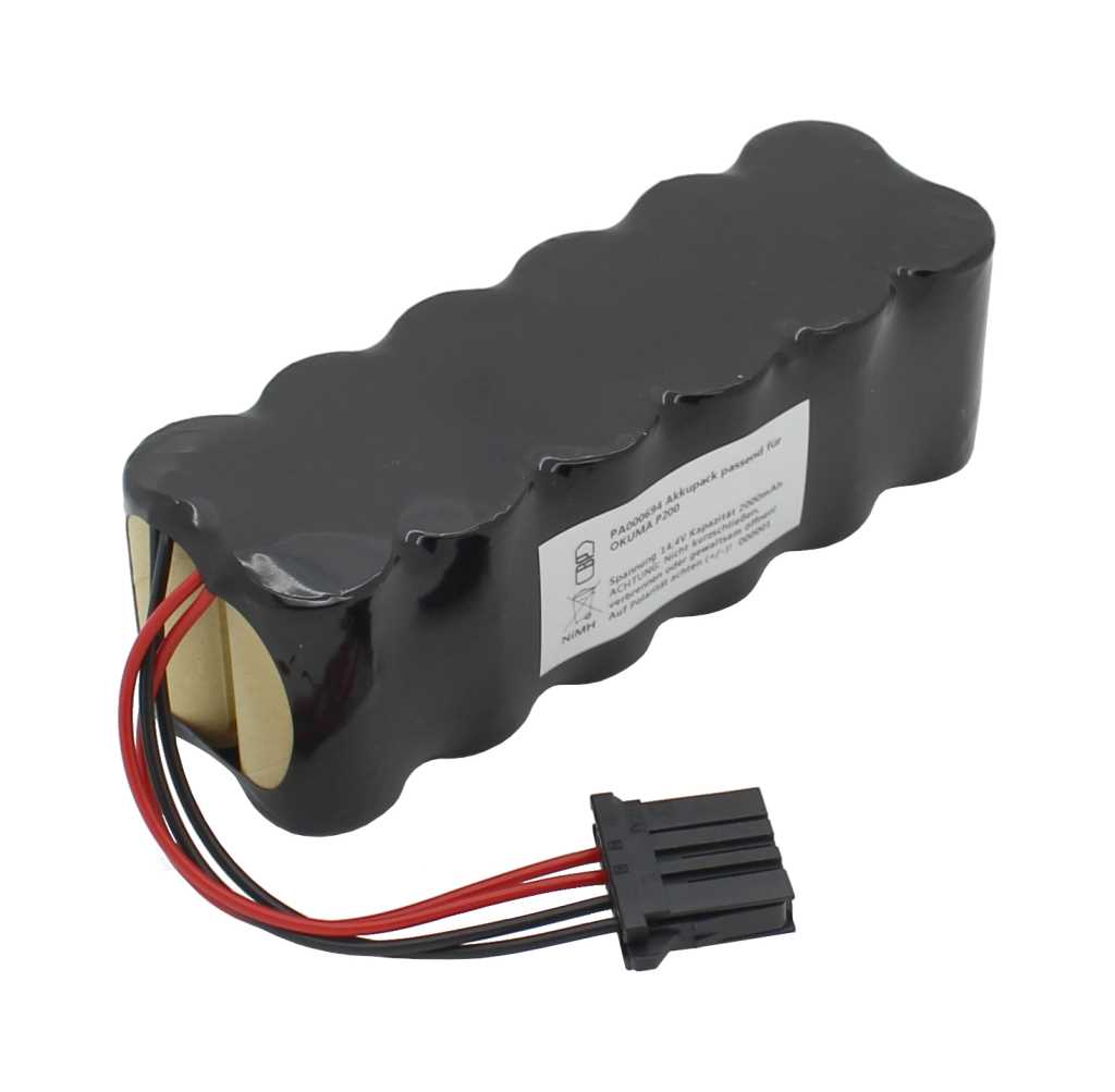 Akkupack NiMH 14,4V 2000mAh passend für OKUMA P200 Akkupack NiMH 14,4V 2000mAh passend für OKUMA P200