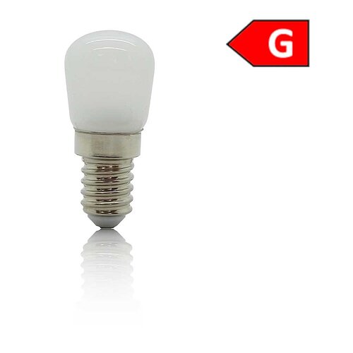 BP LED Birnenlampe E14 1,5W warm weiß matt