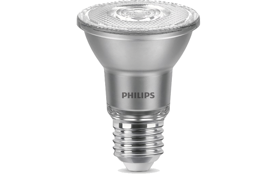 LED-Strahler Philips, E27, 6W, 2700K, 500lm, 230V, dimmbar
