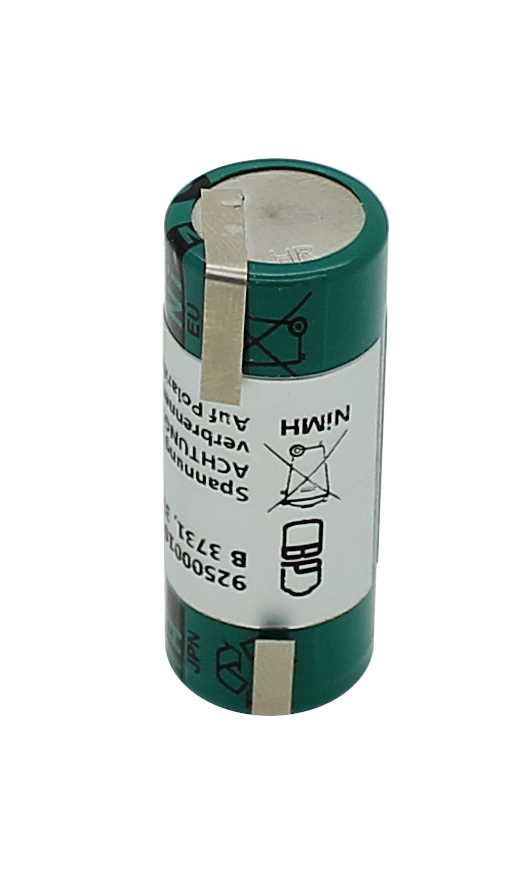 FDK / Sanyo NiMH-Akku HR-4/5AU 4/5A 2150mAh mit Lötfahnen U-Form ersetzt Oral-B 3731, 3738, 3762 FDK / Sanyo NiMH-Akku HR-4/5AU 4/5A 2150mAh mit Lötfahnen U-Form ersetzt Oral-B 3731, 3738, 3762