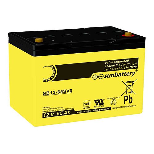 Sun Battery SB12-65SV0 12V 65Ah Sun Battery SB12-65SV0 12V 65Ah