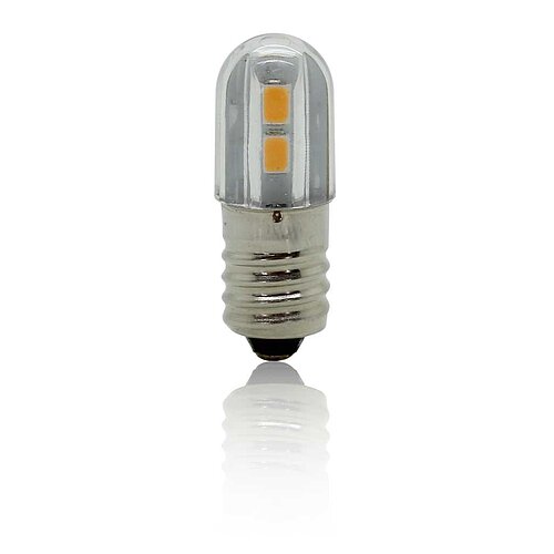 BP LED Röhrenlampe 12-30V 0,2-0,5W E10 - nicht BiPolar 15-30lm 2500 K