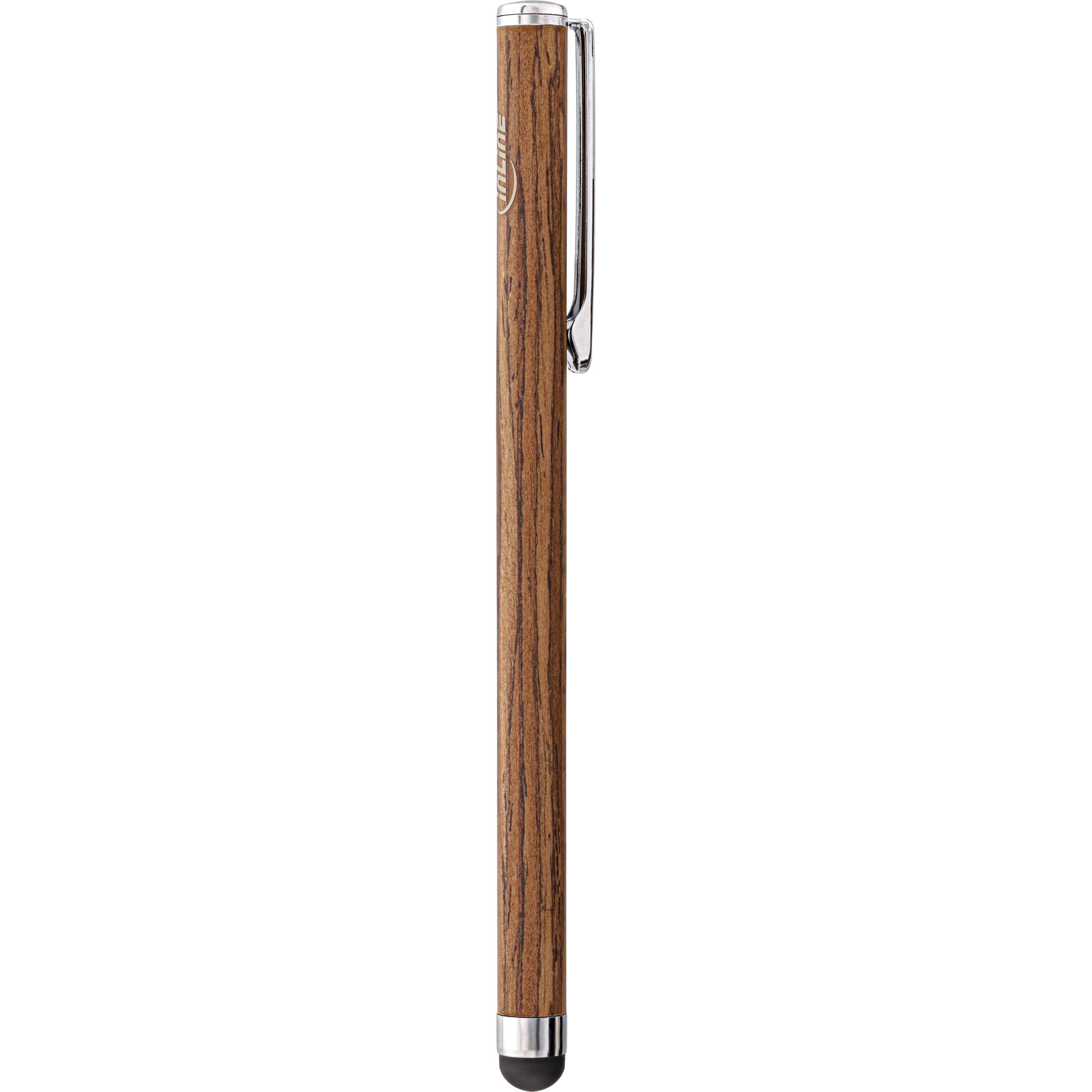Inline® woodstylus, Stylus-Stift für Touchscreens, Walnuss/Metall