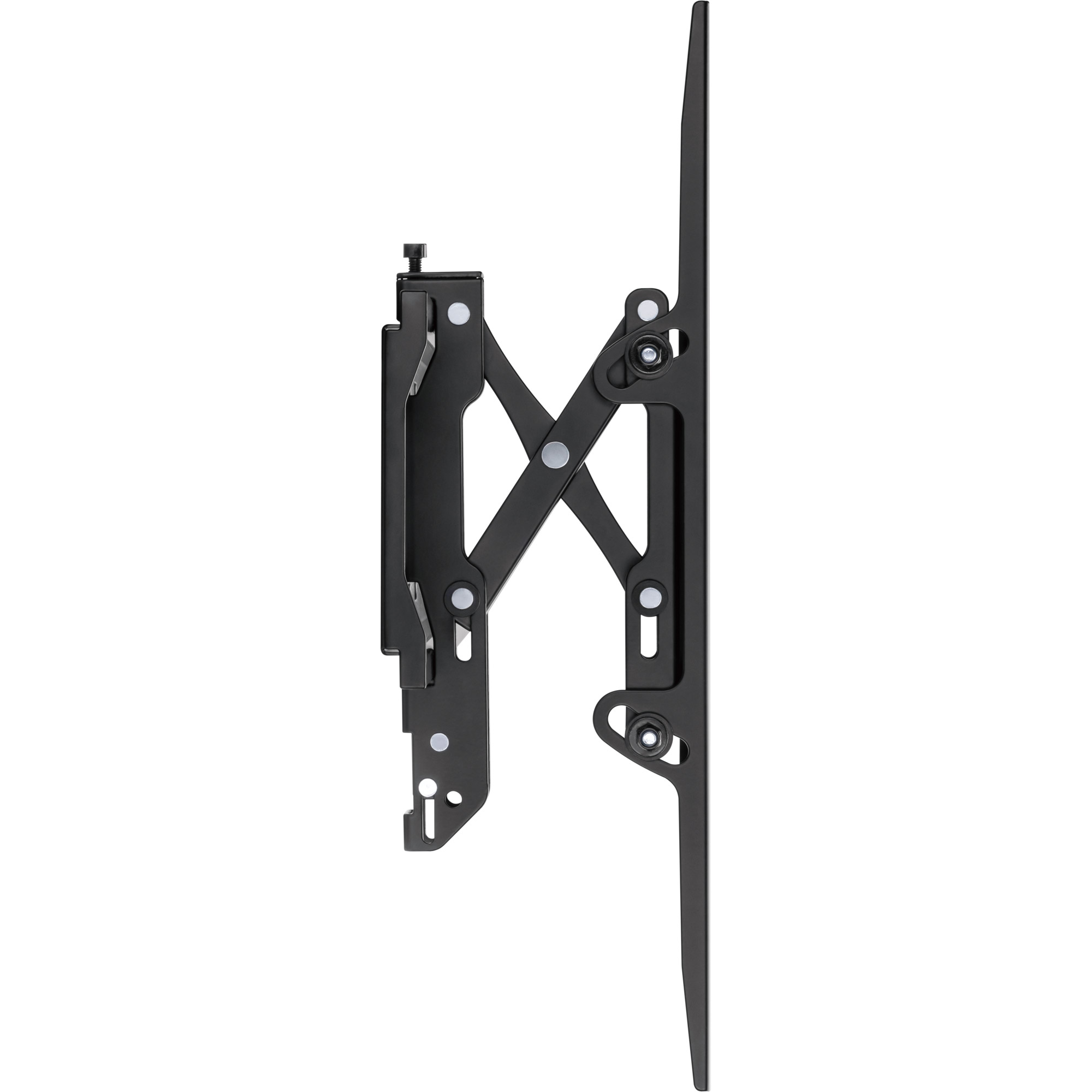 Inline® Schwerlast-TV-Wandhalterung, neigbar, für Flach-TV (37-80"), max. 75kg