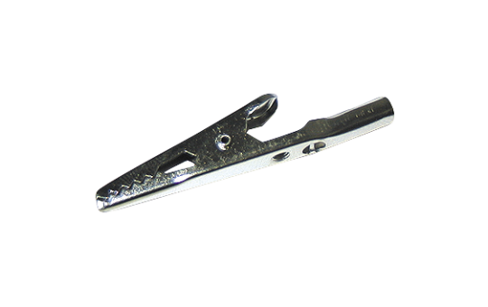 Krokodilklemme McPower, 51mm, unisoliert, Metall