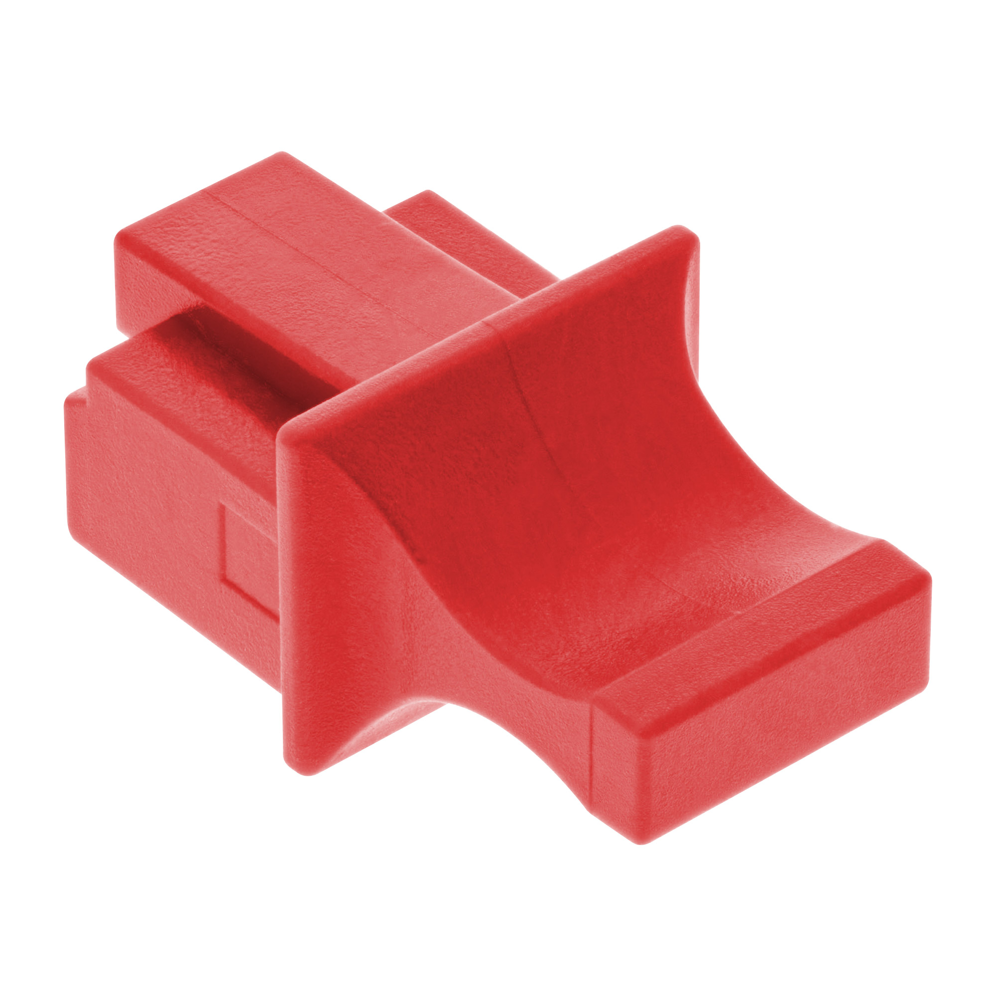 Inline® Staubschutz, für RJ45 Buchse, rot 100er Pack