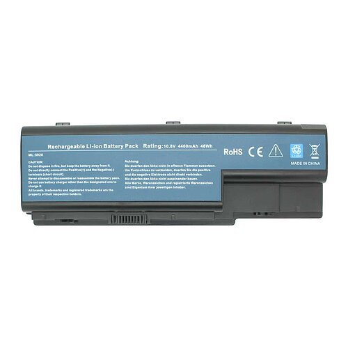 Laptopakku LiIon 11,1V 5200mAh ersetzt Acer Aspire AS07B61 Laptopakku LiIon 11,1V 5200mAh ersetzt Acer Aspire AS07B61