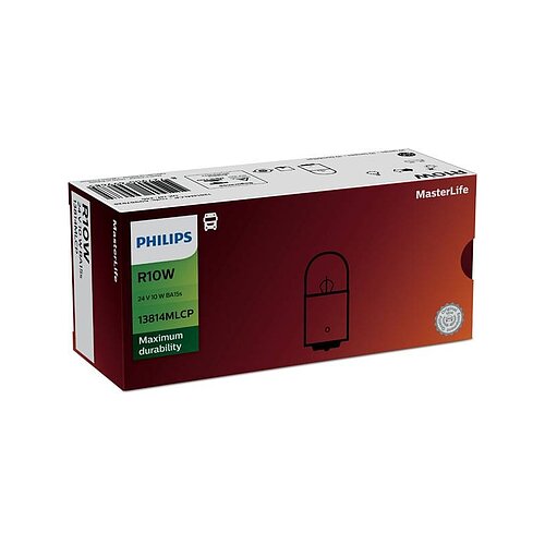 R10W 24V 10W BA15s MasterLife 1 St. Philips