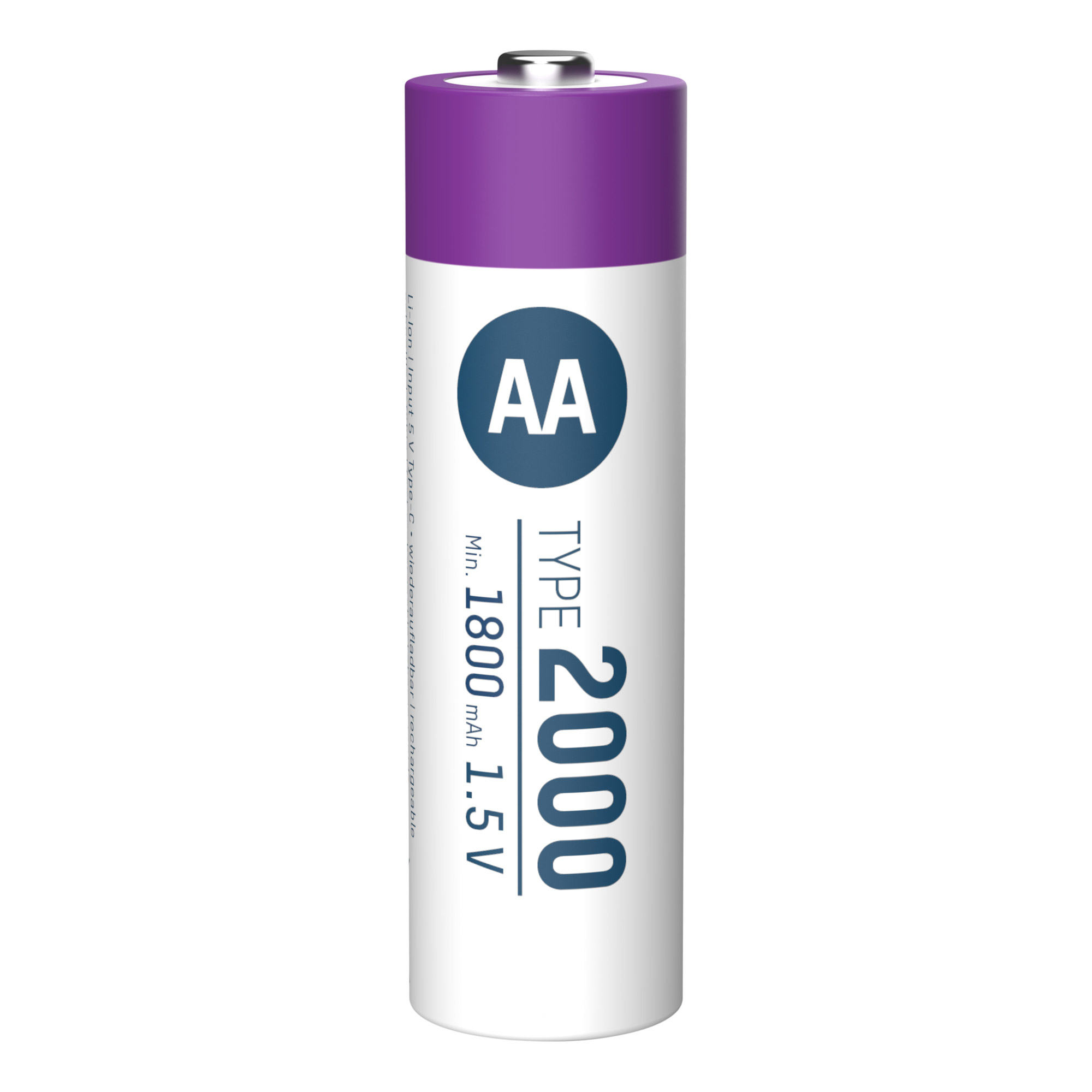 4x Ansmann Li-Ion AA Mignon Akku 1,5V - 2000mAh 4x Ansmann Li-Ion AA Mignon Akku 1,5V - 2000mAh