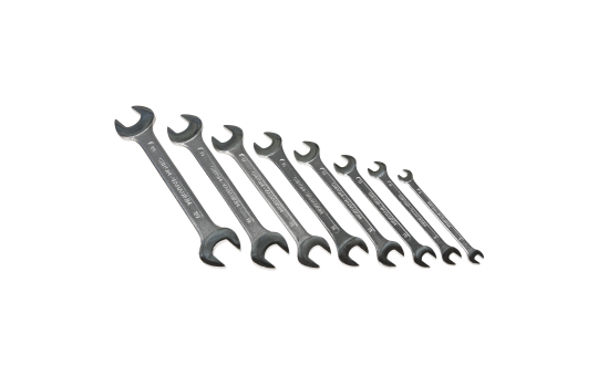 Doppel-Gabelschlüsselsatz, 6-22mm, 8-tlg., Chrom-Vanadium