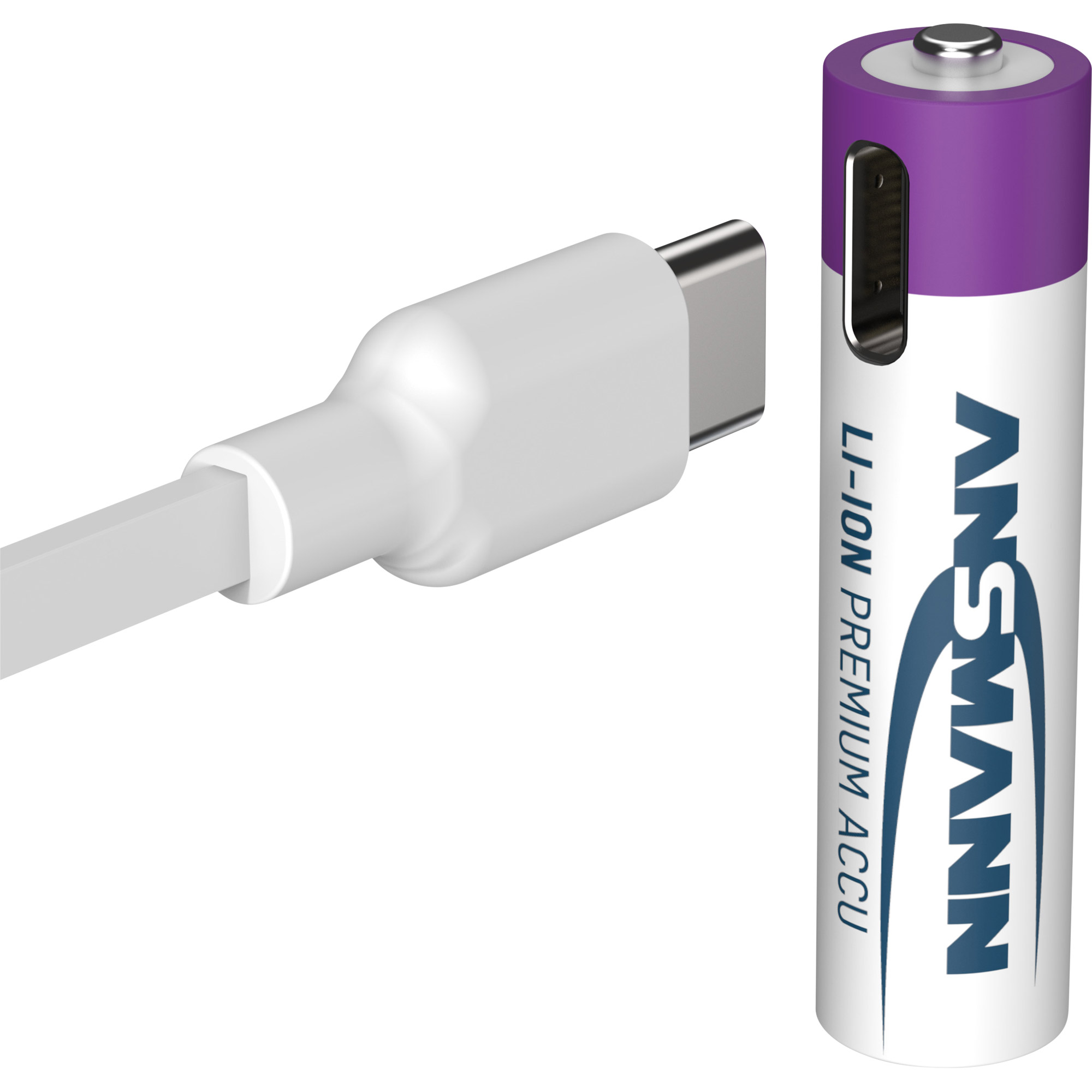 Ansmann Li-Ion AAA Micro 500mAh HR03 Akku 1.5V - 4er Verpackung Ansmann Li-Ion AAA Micro 500mAh HR03 Akku 1.5V - 4er Verpackung