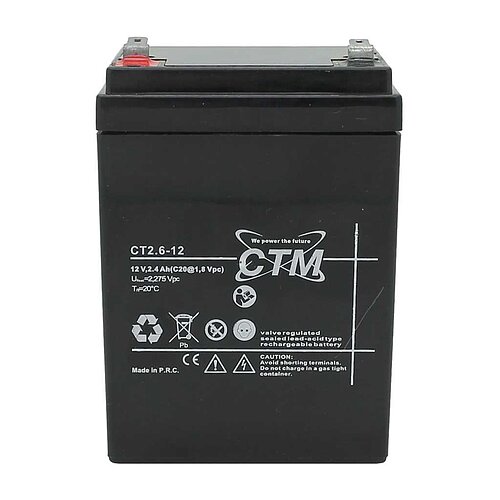CTM CT2.6-12 12V 2,4Ah CTM CT2.6-12 12V 2,4Ah