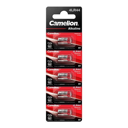 5x Camelion 4LR44 4034PX Alkaline 6V Batterie
