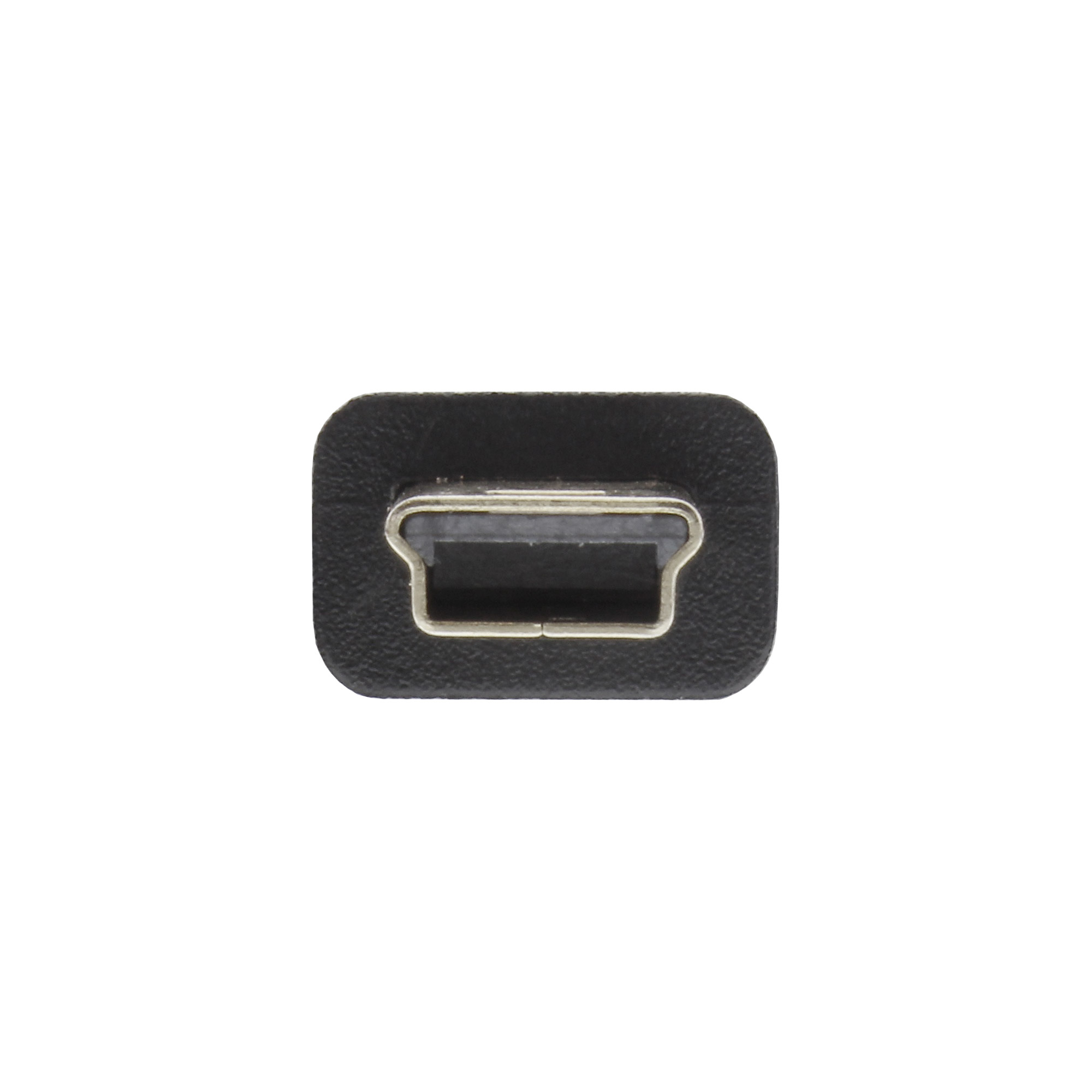 Inline® USB 2.0 Mini-Kabel, USB A ST an Mini-B ST (5pol.), schwarz, 2m