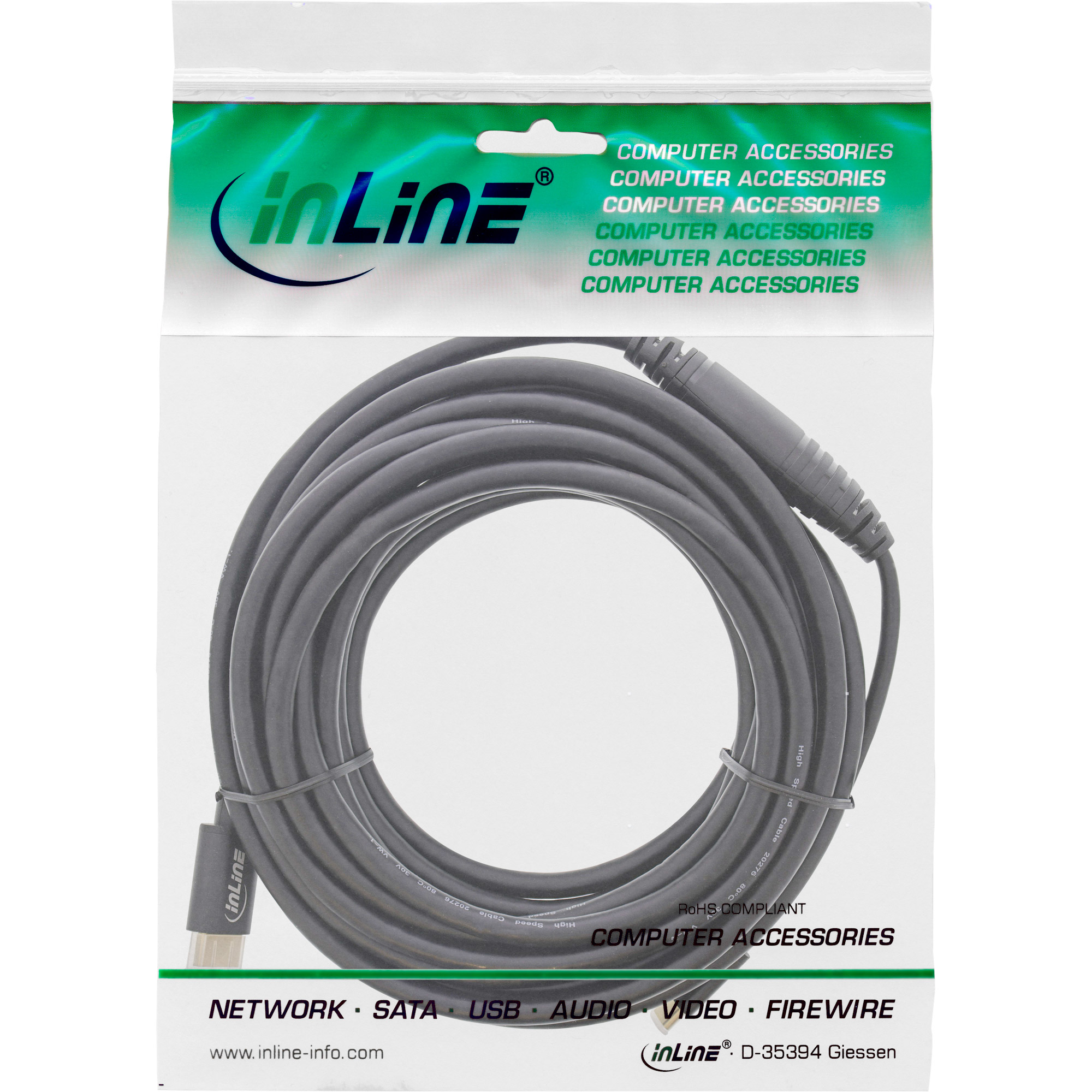 Inline® USB Display Kabel, USB-C Stecker zu HDMI Stecker, 5m Inline® USB Display Kabel, USB-C Stecker zu HDMI Stecker, 5m
