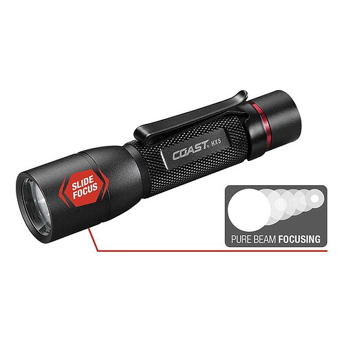 Coast HX5 LED-Taschenlampe inkl. 1x AA