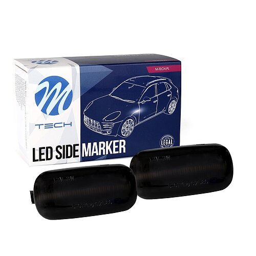LED Side Marker Audi Blinker Smoke