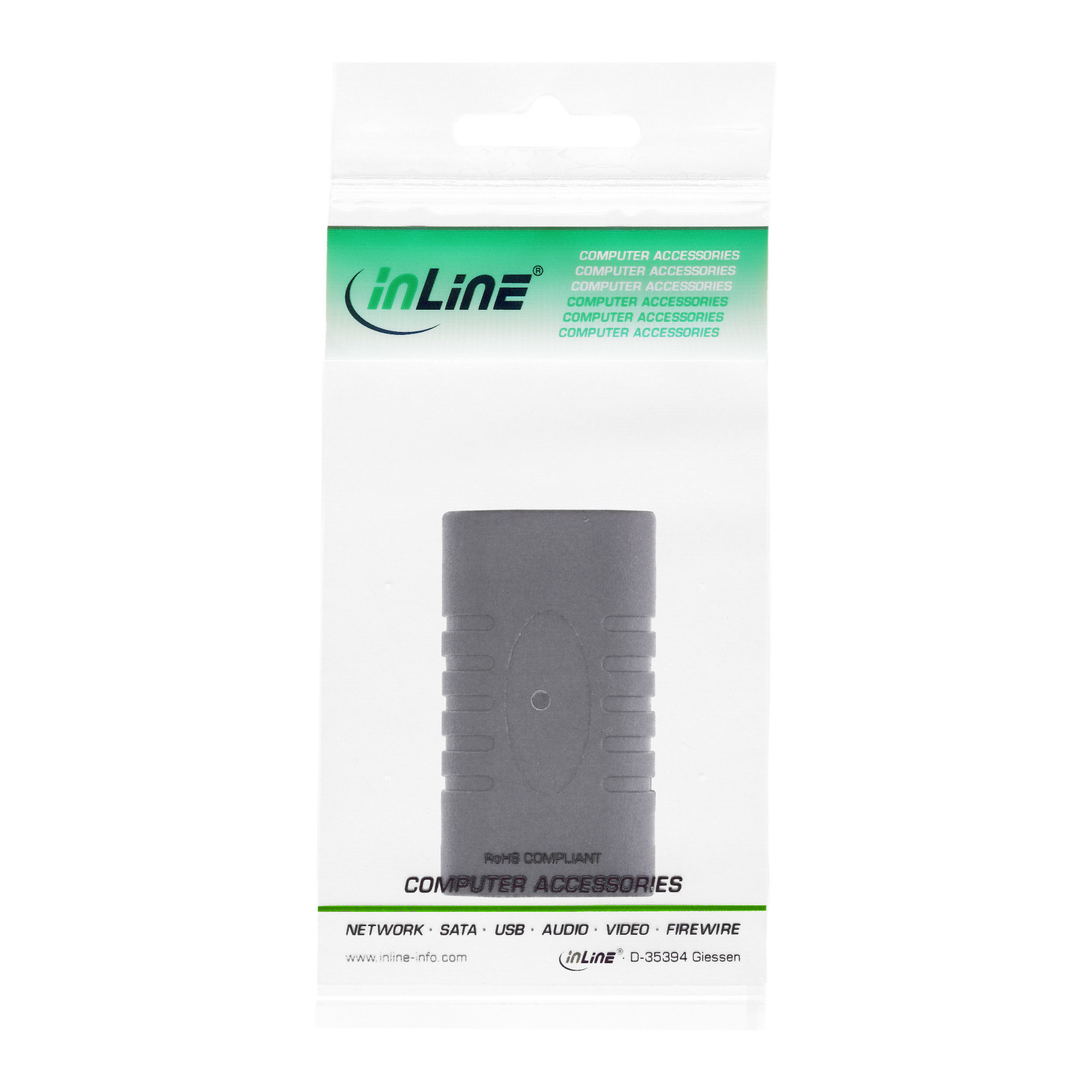 Inline® USB 3.2 Gen.2 Adapter, USB-C Buchse an C Buchse Inline® USB 3.2 Gen.2 Adapter, USB-C Buchse an C Buchse