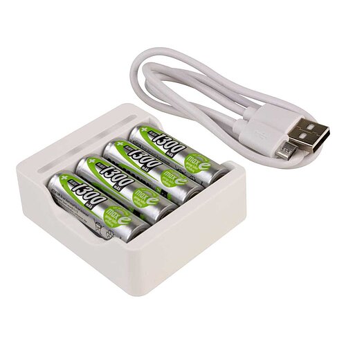 Ansmann Basic IV inkl. 4x AA 1300mAh 1001-0120-01