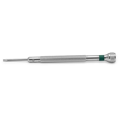 Bergeon - Uhrmacher Schraubendreher 30080-08 Schlitz 2,0mm grün