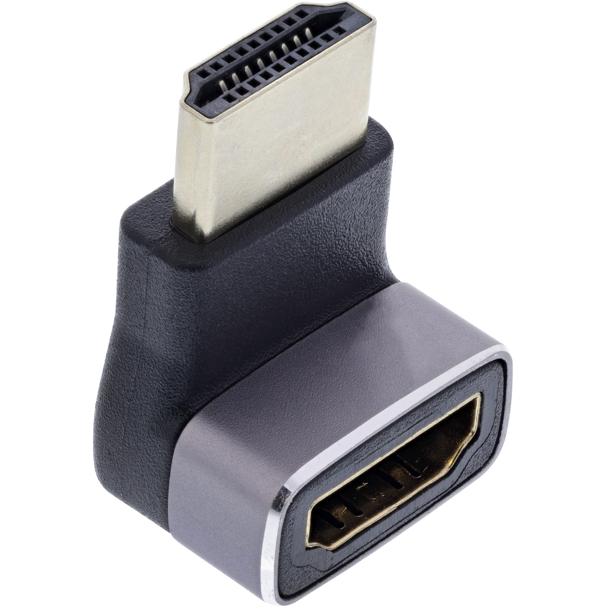 InLine® HDMI Adapter, HDMI A Stecker / Buchse, 90° oben, 8K UHD InLine® HDMI Adapter, HDMI A Stecker / Buchse, 90° oben, 8K UHD