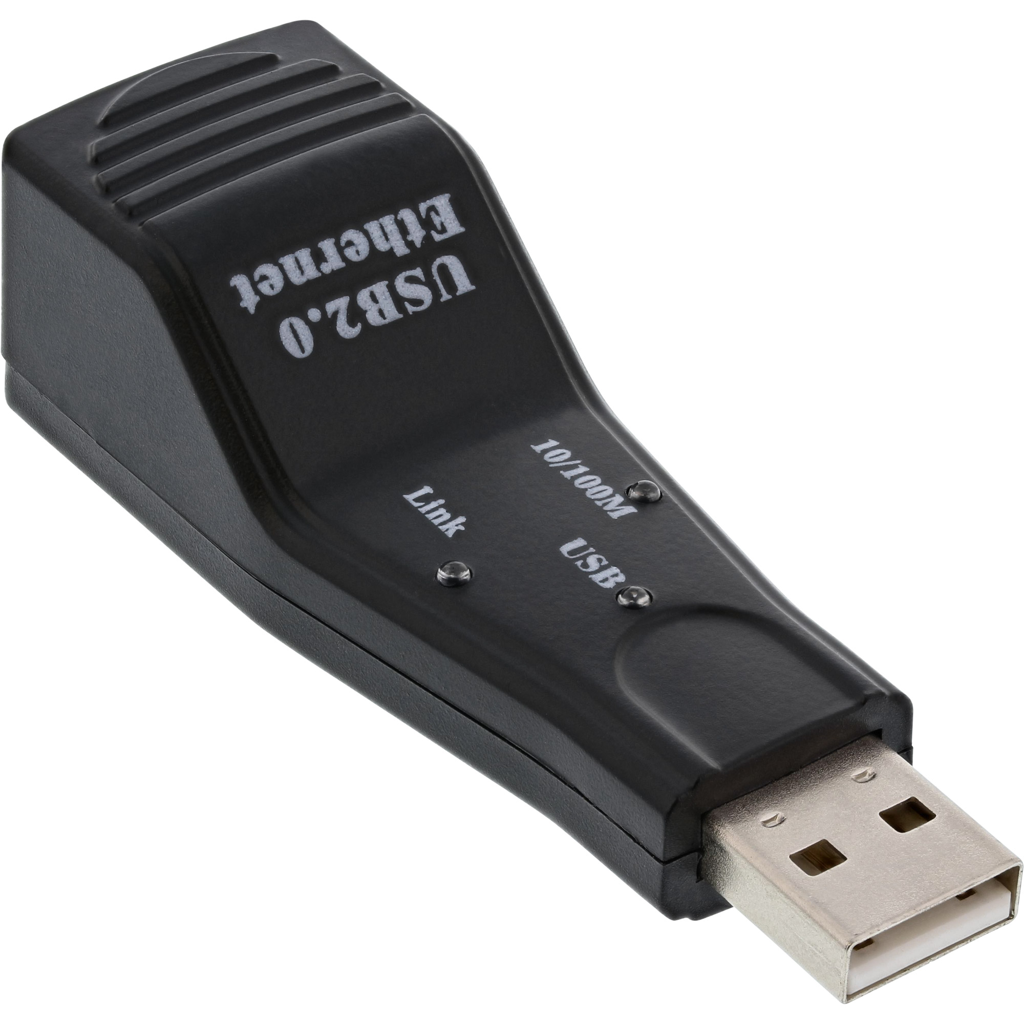 Inline® USB 2.0 Netzwerkadapter, 10/100MBit