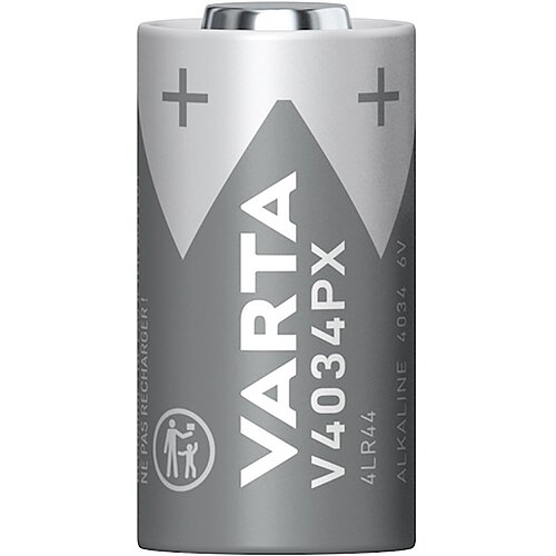 1x Varta V4034 4LR44 Alkaline 6V Batterie