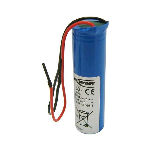 Ansmann Akkupack LiIon 3,7V 2600mAh 1S1P mit 10cm Kabel 2447-0123 Ansmann Akkupack LiIon 3,7V 2600mAh 1S1P mit 10cm Kabel 2447-0123