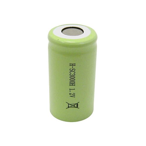 Mexcel H-SC3000H NiMH-Akku 3000mAh Sub-C hochtemperaturfähig Mexcel H-SC3000H NiMH-Akku 3000mAh Sub-C hochtemperaturfähig