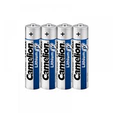 2x Camelion AAA Micro FR03 Lithium Batterie 