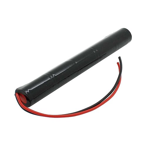 Notleuchtenakku NiMH 6,0V 1000mAh L1x5 2/3A mit 150mm Kabel Notleuchtenakku NiMH 6,0V 1000mAh L1x5 2/3A mit 150mm Kabel