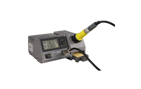 Digitale Lötstation McPower ''LS-450 digi'', 230V / 50 Hz, 48W-Lötkolben, grau