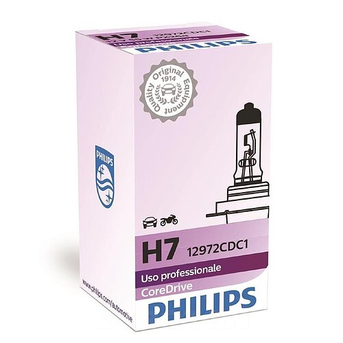 H7 12V 55W PX26d CoreDrive +30% 1st. Philips
