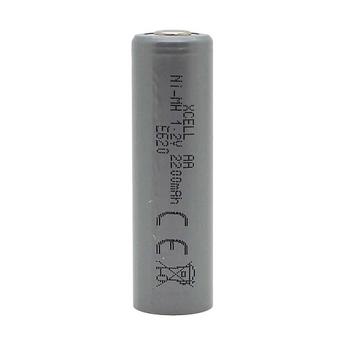 XCell X2200AAI NiMH 2200mAh AA Flattop