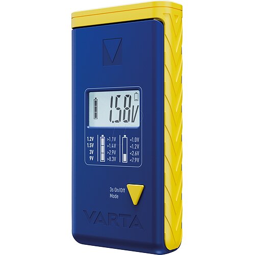 Varta LCD Batterietester 893 für Batterien & Knofzellen