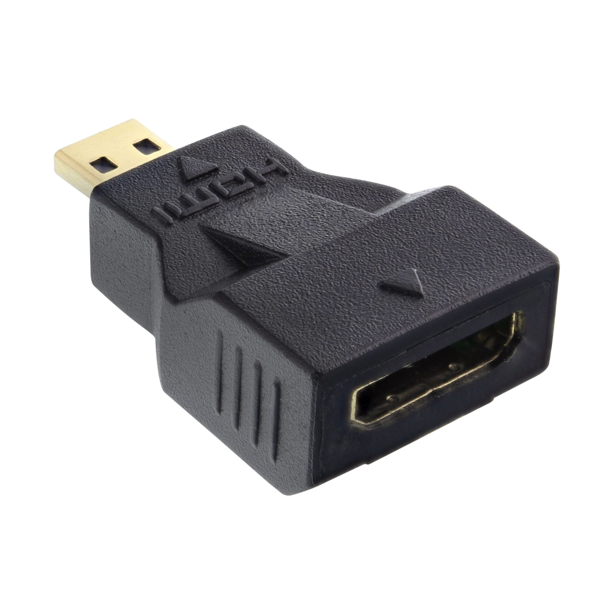 Inline® HDMI Adapter, Mini HDMI C Buchse auf Micro HDMI D Stecker, 4K2K Inline® HDMI Adapter, Mini HDMI C Buchse auf Micro HDMI D Stecker, 4K2K