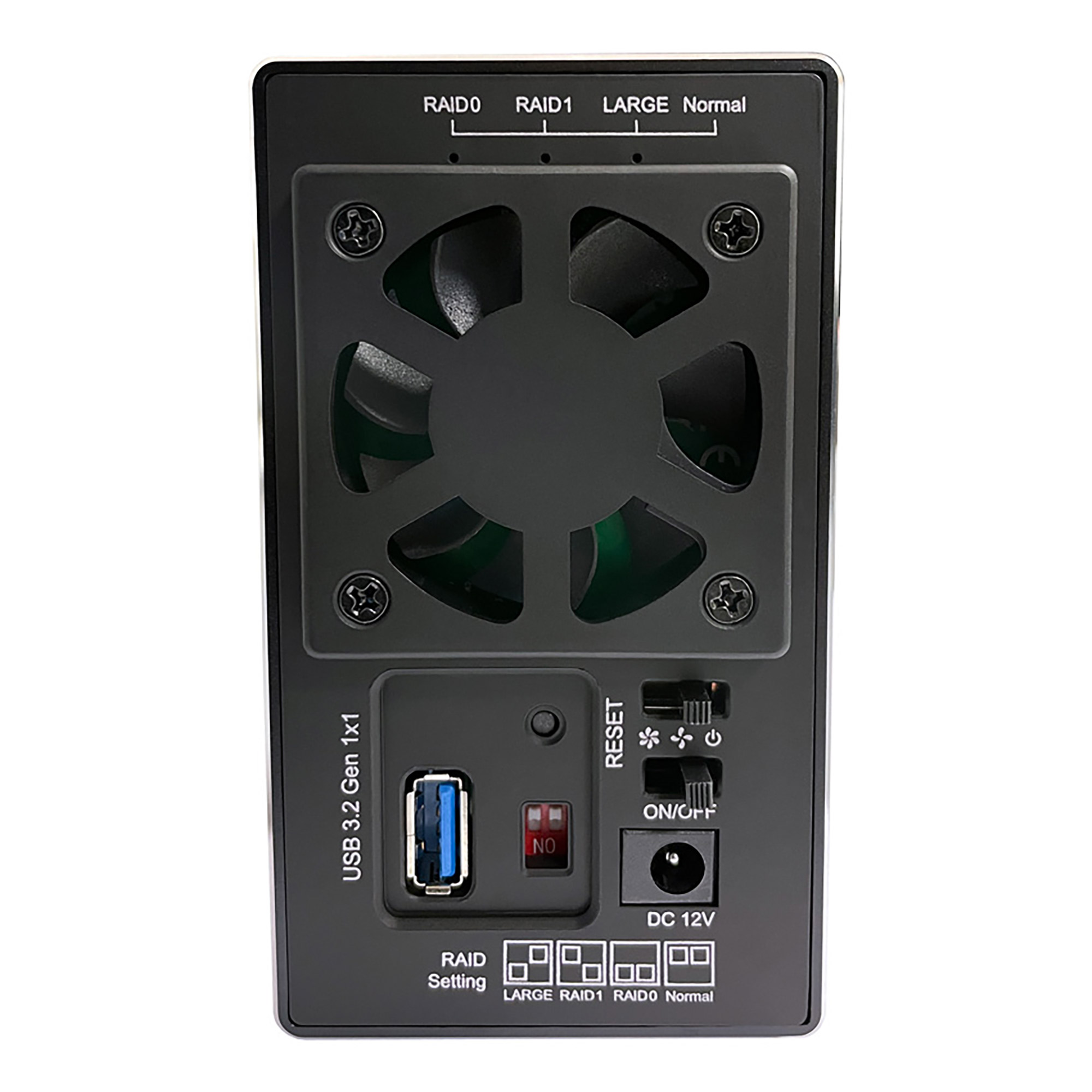 LC-Power LC-35U3-RAID-2, externes 2-fach 3,5"-SATA-Festplattengehäuse mit RAID LC-Power LC-35U3-RAID-2, externes 2-fach 3,5"-SATA-Festplattengehäuse mit RAID