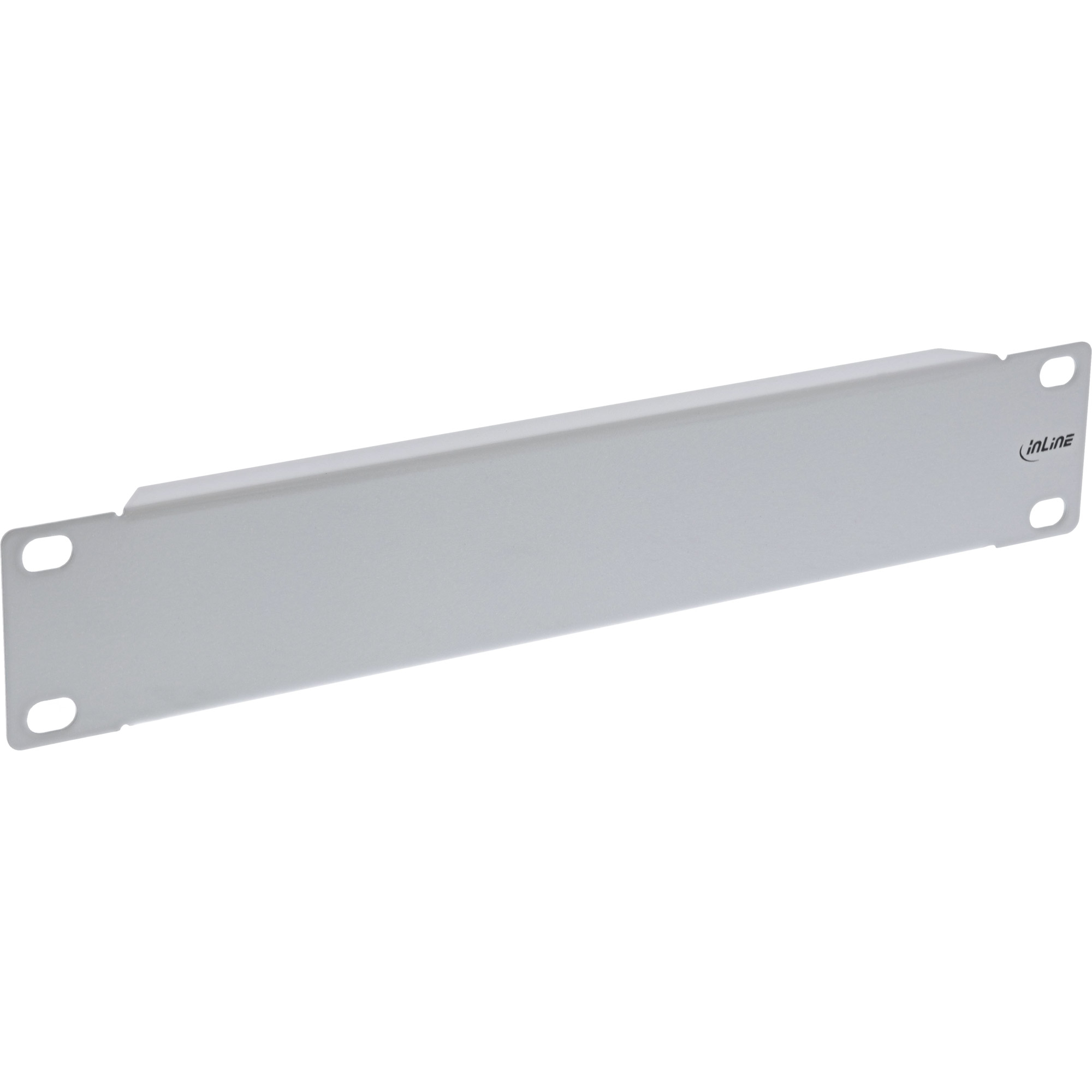 Inline® 10" Blindplatte, 1HE, RAL 7035 grau
